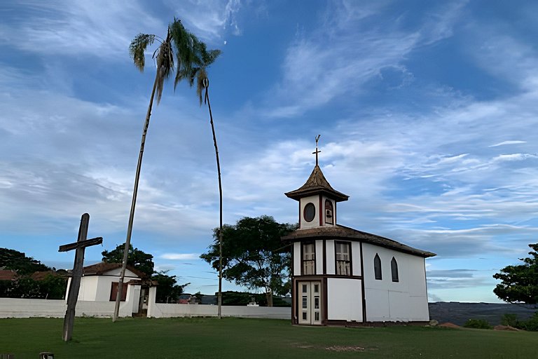 Chalé aconchegante em Milho Verde