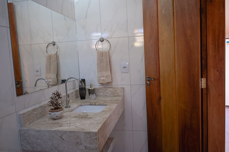 Chalé em meio a tranquilidade de Milho Verde.