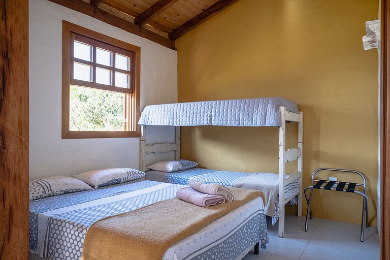 Chalé em meio a tranquilidade de Milho Verde.