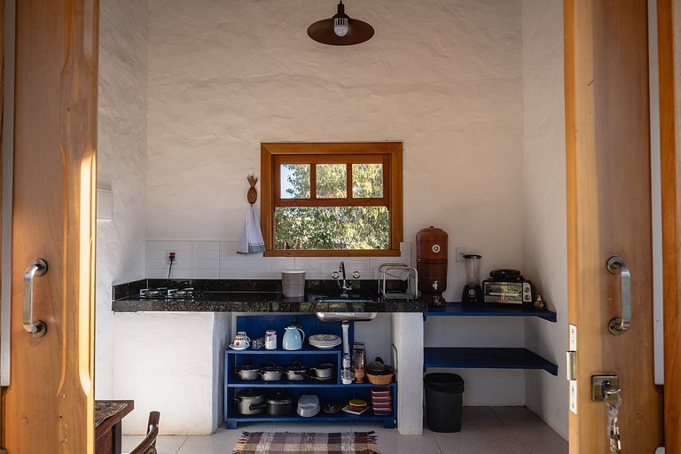 Chalé em meio a tranquilidade de Milho Verde.