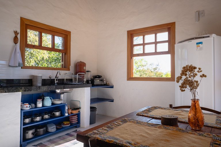 Chalé em meio a tranquilidade de Milho Verde.