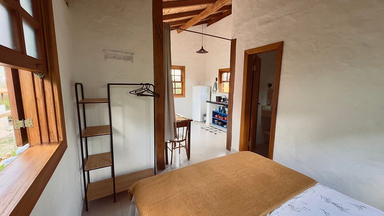 Chalé encantador em rua tranquila de Milho Verde.